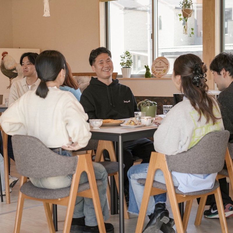 店内での交流